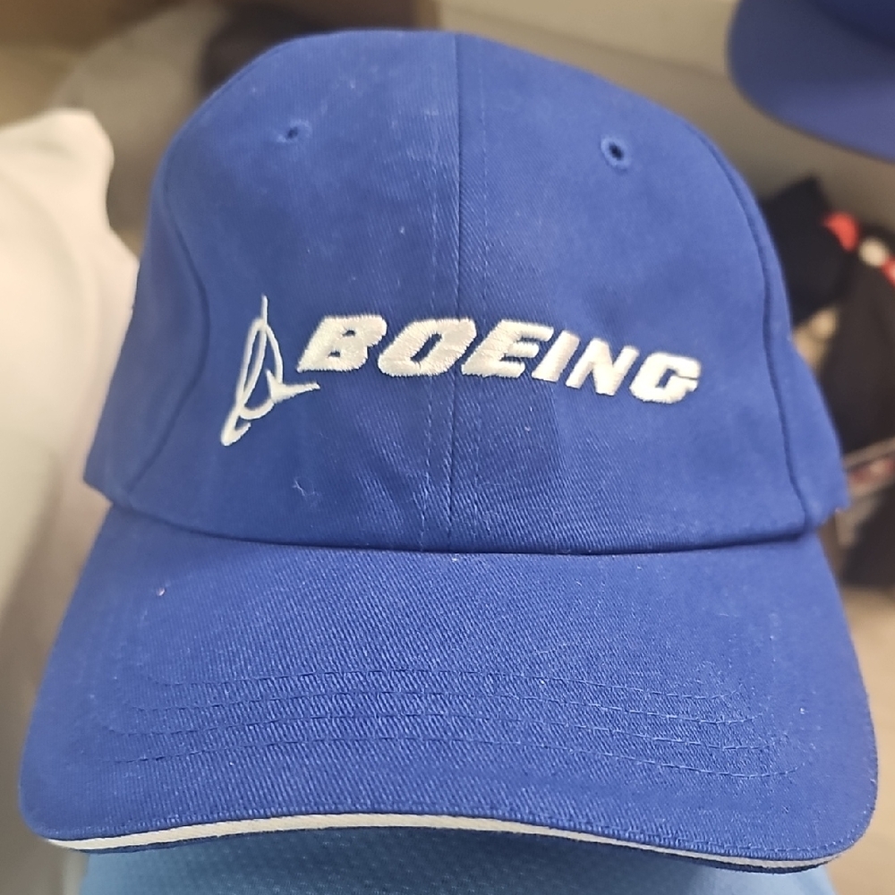 Vintage Boeing Blue Baseball Cap NWT